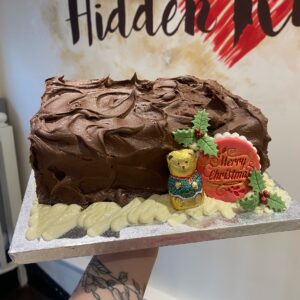 Chocolate Fudge Cake Christmas Eve