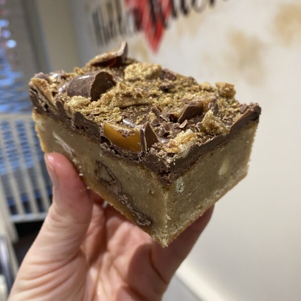 Rolo, Cinnamon and Nutella Blondie