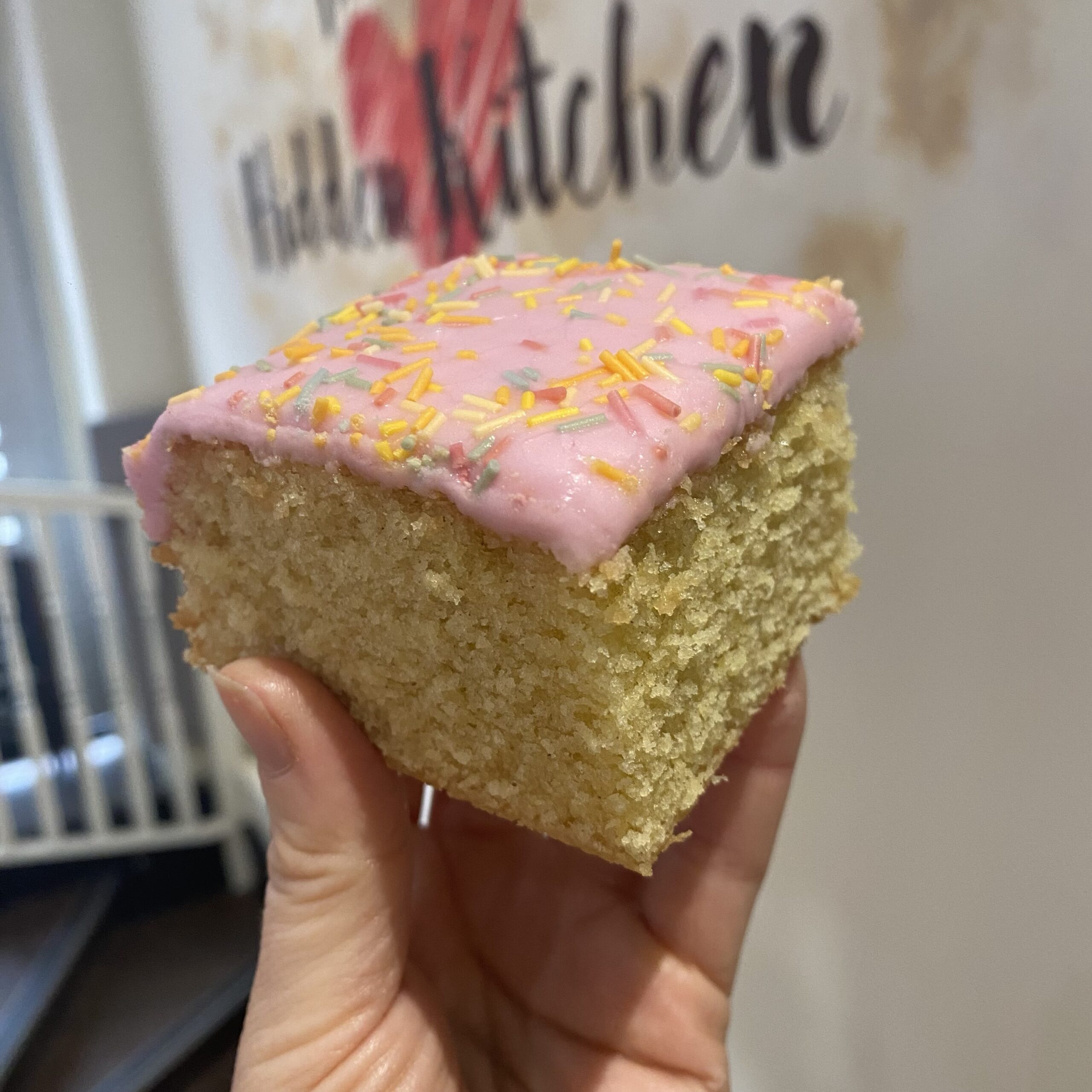 School Cake Individual Slice