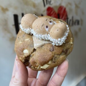 Happy Hippo Stuffed Cookie
