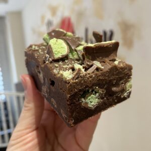 Mint Aero Brownie