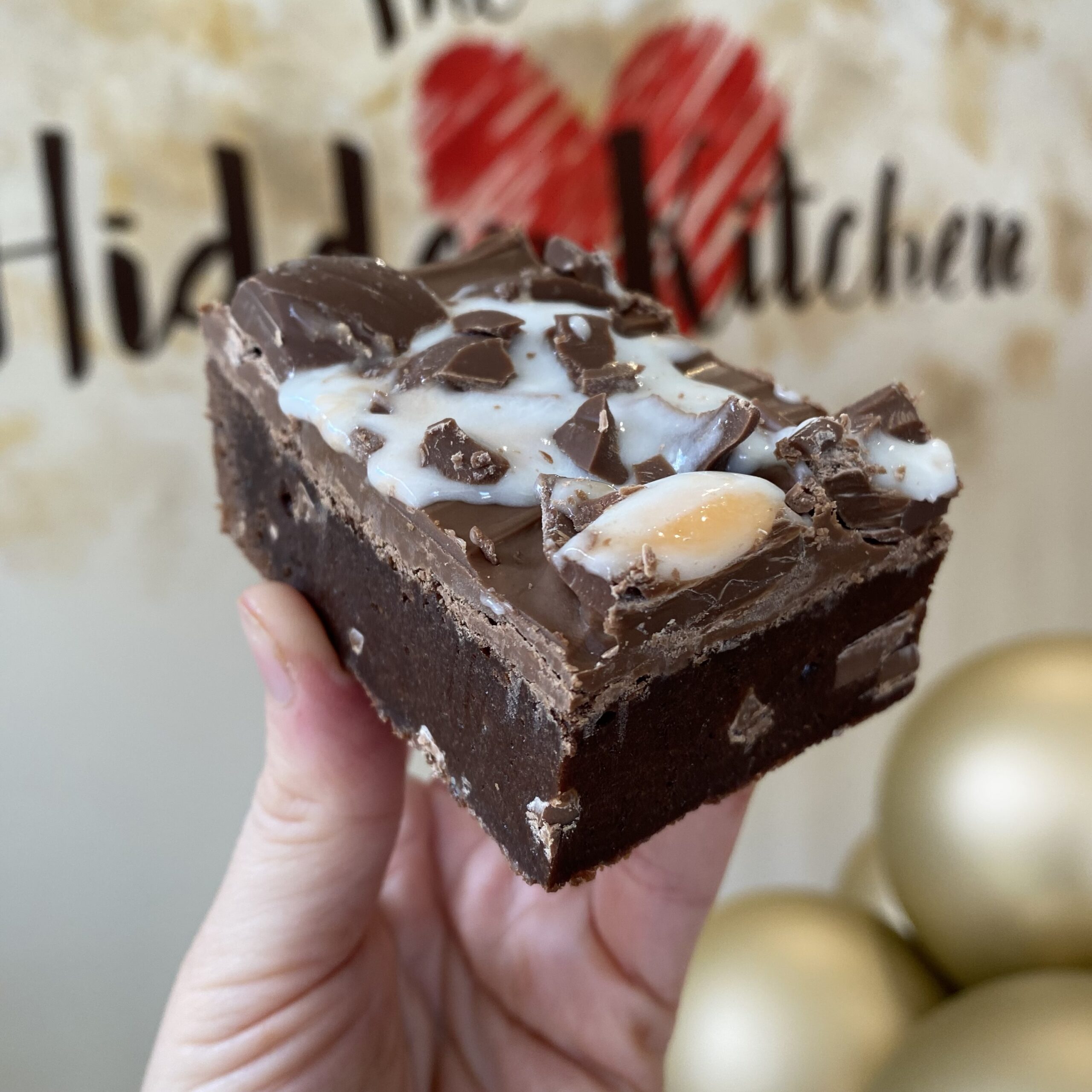 Cadburys Crème Egg Brownie