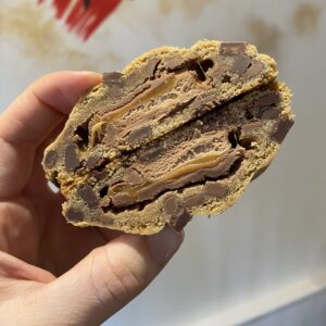 Mars Stuffed Cookie