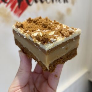 Biscoff Millionaire Slice Milk Chocolate Version