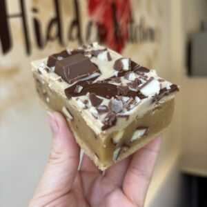 White hazelnut, Kinder & Nutella Blondie
