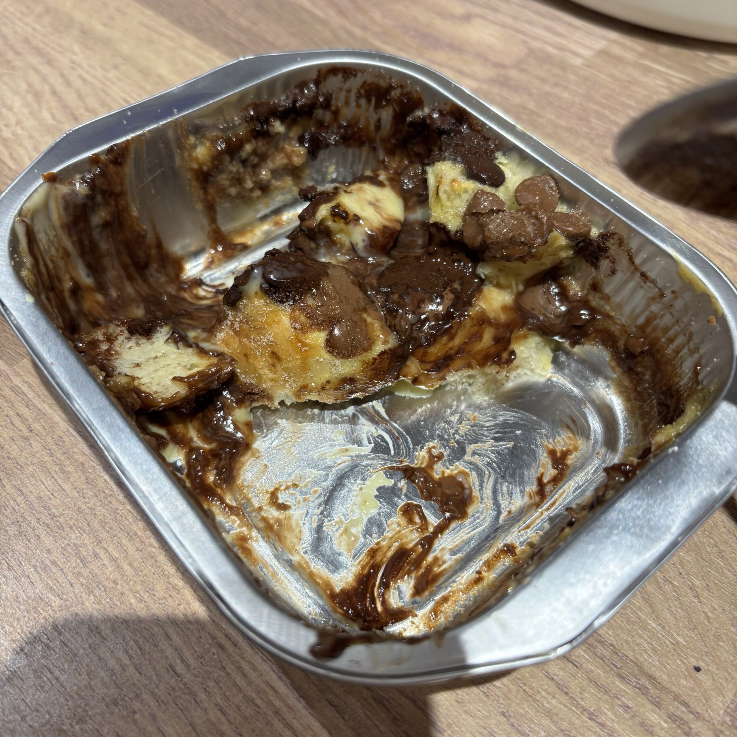Belgian Chocolate Chip Bread and Butter Brioche Pudding (warm at home) - Image 2