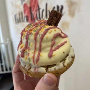 99’ Ice Cream Inspired Teacake Cookie