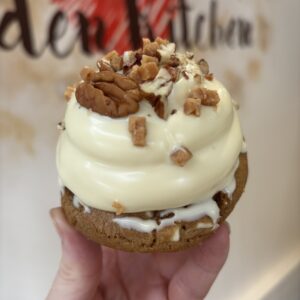 White Chocolate & Pecan Fudge Teacake Cookie