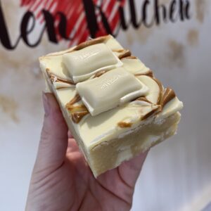 Milkybar & Biscoff Blondie