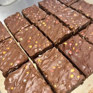 Mini Smarties Brownie