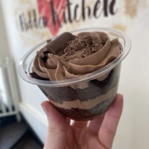 Galaxy Chocolate Cake Pot