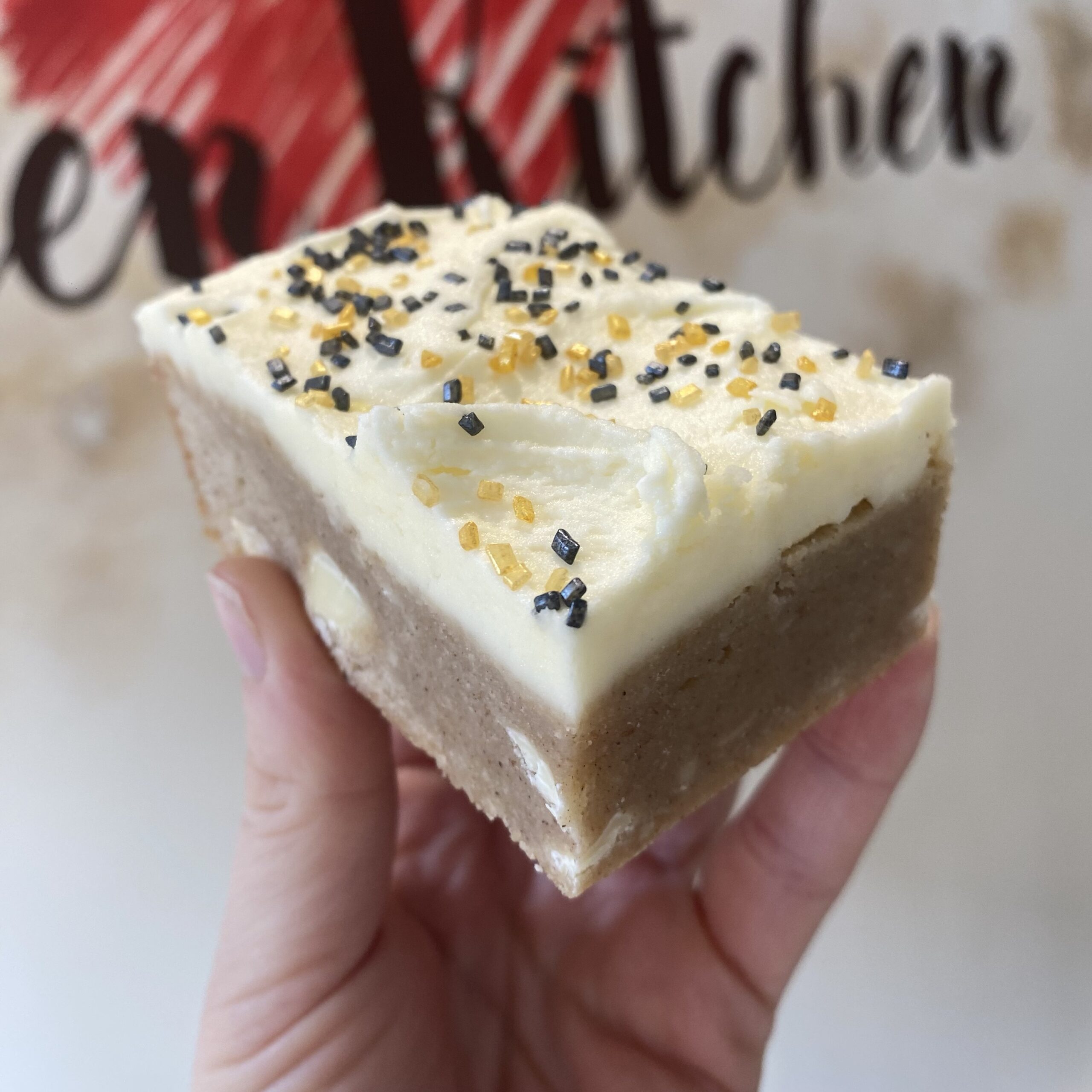 Pumpkin Spice & White Chocolate Blondie - Image 2