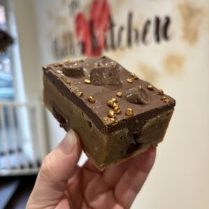 Rolo, Cinnamon and Nutella Blondie