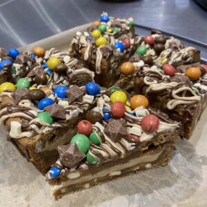 Nutella Cookie Pie Slice