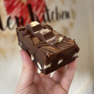 Kinder & Nutella Brownie