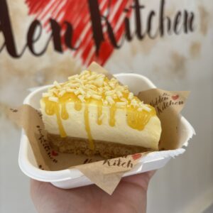 Lemon Cheesecake with Digestive Base