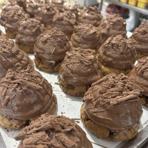 Double Chocolate Flake Teacake Cookie