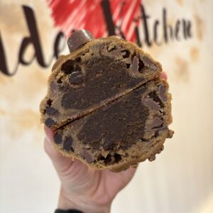 Sticky Toffee Cake stuffed Cookie