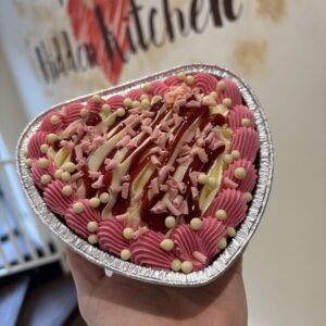 Mothers Day Small Victoria Sponge Heart