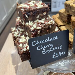 Chocolate Cherry Brownie