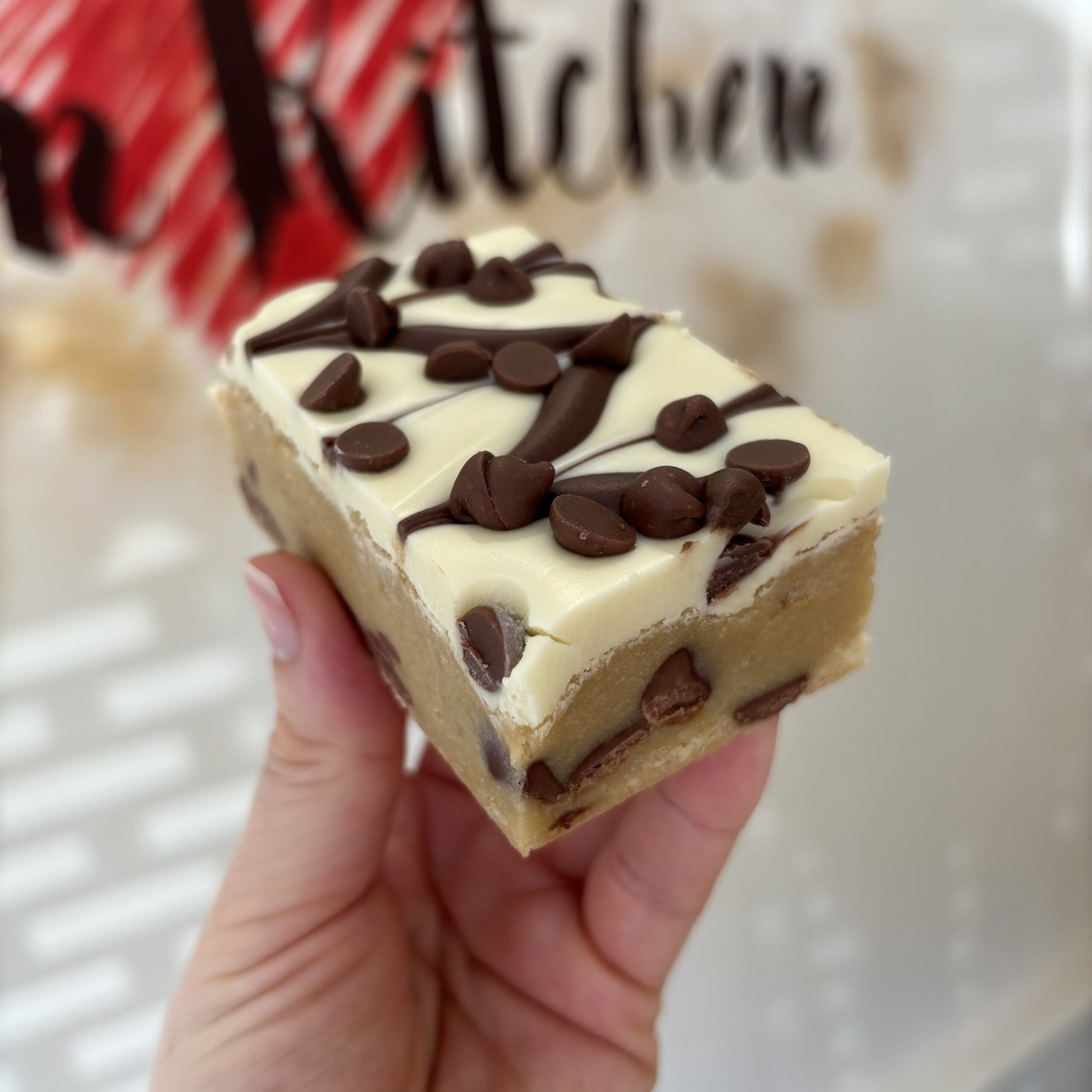 Milk Chocolate Chip Blondie