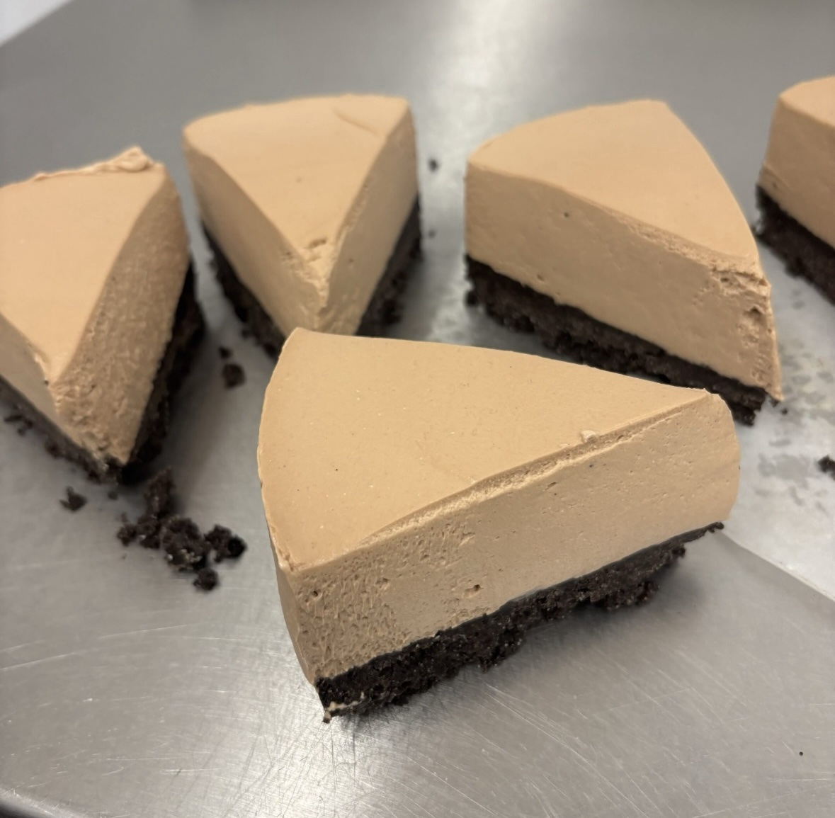 Chocolate Orange Cheesecake with Oreo Base